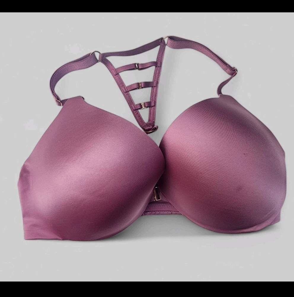 Victoria Secret "So Obsessed" Push Up Elegant Purple Women's Bra 34D
